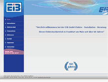 Tablet Screenshot of eib-etechnik.de